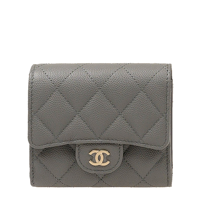 Chanel Short Button Wallet AP0712CGYGP 1224