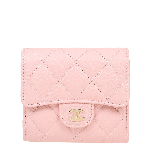 Chanel Short Button Wallet AP0712CPINKGP 1562