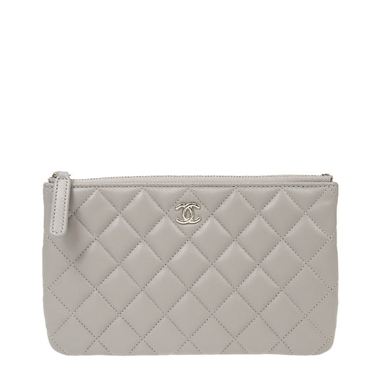 Chanel Long Zipper Wallet AP1071LGRY 1476