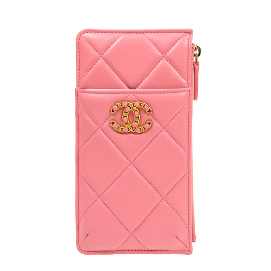 Chanel Long Zipper Wallet AP1182LPINKGP 1905