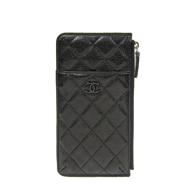 Chanel Long Zipper Wallet AP1422CBLKBLK 1729