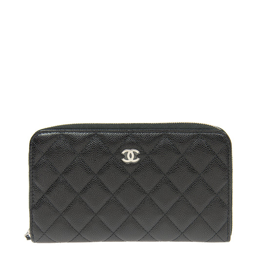 Chanel Long Zipper Wallet AP1648CBLKSS 1555