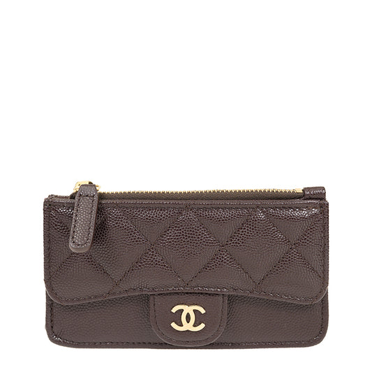 Chanel Short Zipper Wallet AP2570CBRNGP 2727