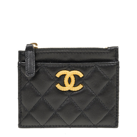 Chanel Card Holder AP3408LBLKGP 2435
