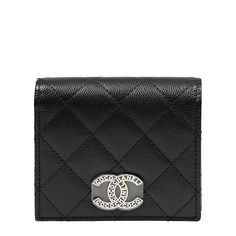 Chanel Short Button Wallet AP3828CBLKSS 2498