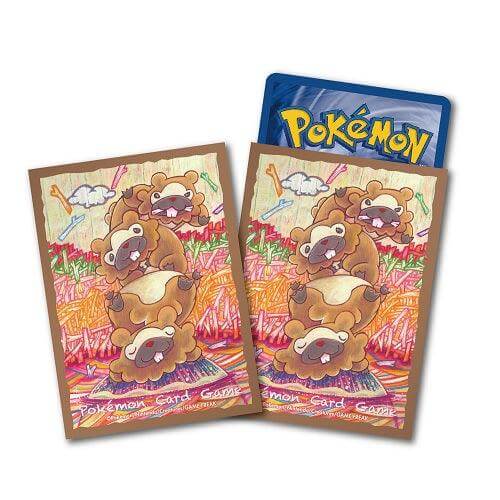 Pokémon Card Set Pokémon - Deck Protector Sleeves - Bidoof (Big Tooth Beaver)