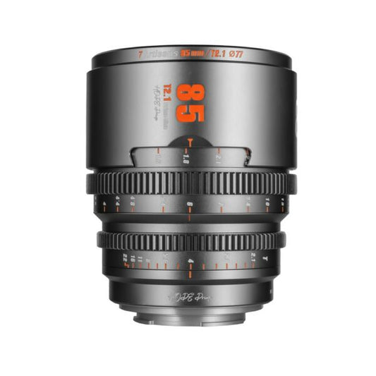 7artisans 85mm T2.1 Cinema Lens (Sony E-mount / Titanium Gray)