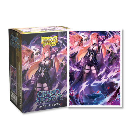 Dragon Shield Sleeves: Matte Dual - Grand Archive - Tristan (100)