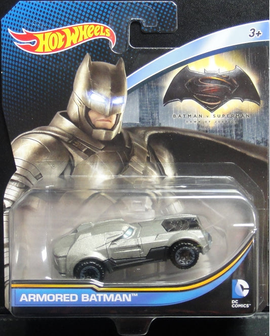 Mattel Hot Wheels Batman v Superman Dawn of Justice Armored Batman MATTEL HOT WHEELS DC COMICS BATMAN V SUPERMAN DAWN OF JUSTICE ARMORED BATMAN 28774