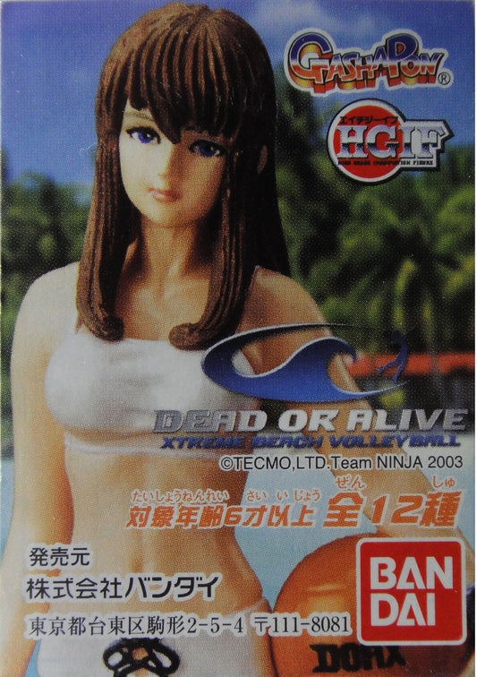BANDAI HG DEAD OR ALIVE XTREME BEACH VOLLEYBALL GASHAPON All 12 types Gashapon 118141  b26242042