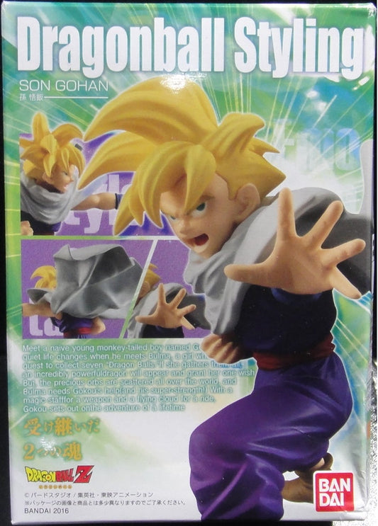 BANDAI DRAGON BALL STYLING SON GOHAN Box Egg 9781