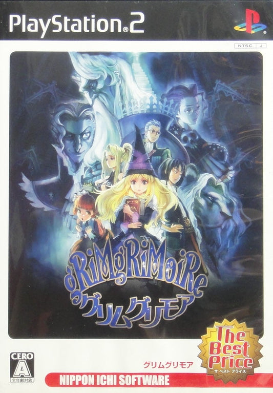 SONY COMPUTER ENTERTAINMENT SCEI SCE PLAYSTATION 2 PS2 GAME THE BEST PRICE NIPPON ICHI SOFTWARE GRIMGRIMOIRE SLPS25884