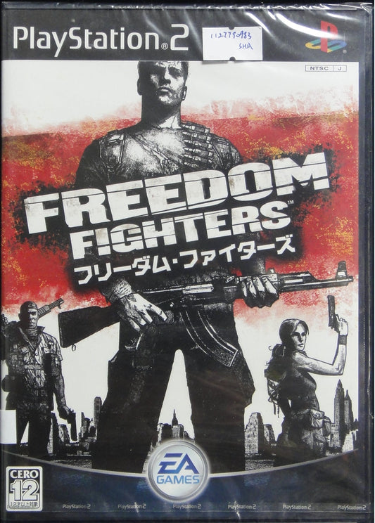 SONY COMPUTER ENTERTAINMENT SCEI SCE PLAYSTATION 2 PS2 EA GAMES FREEDOM FIGHTERS SLPM65548  1127790983