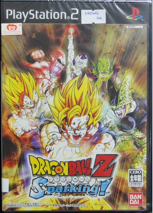 SONY COMPUTER ENTERTAINMENT SCEI SCE PLAYSTATON 2 PS2 BANDAI DRAGON BALL Z SPARKING SLPS25560  b18894083