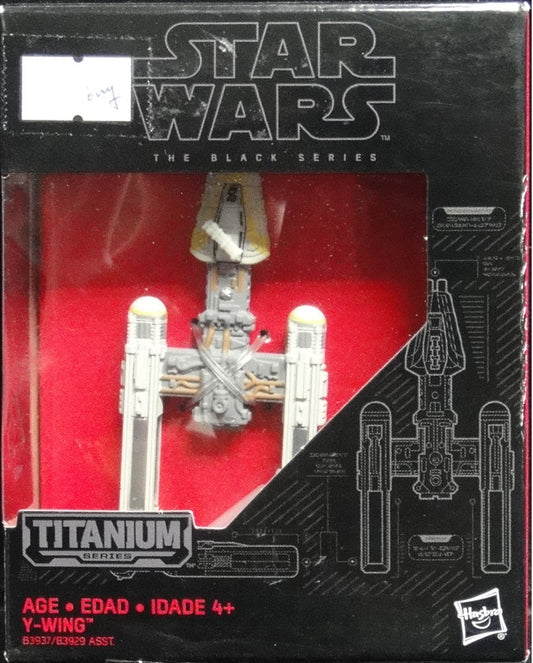 HASBRO STAR WARS BLACK SERIES TITANIUM Y-WING 33789
