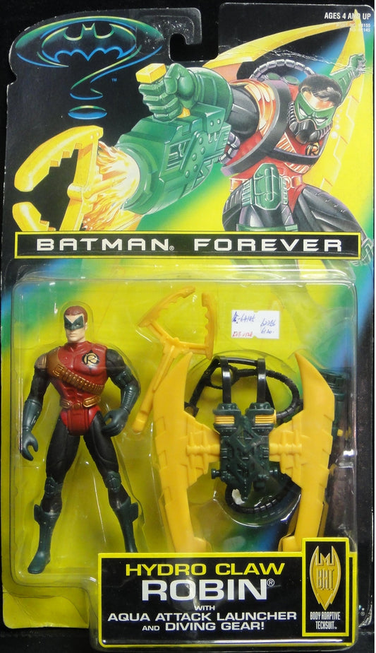 KENNER BATMAN FOREVER HYDRO CLAW ROBIN WITH AQUA ATTACK LAUNCHER AND DIVING GEAR 64145  b22566120