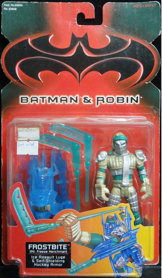 KENNER BATMAN AND ROBIN FROSTBITE MR FREEZE HENCHMAN WITH ICE ASSAULT LUGE AND SELF-SHIELDING HOCKEY ARMOR 63858  1127095562