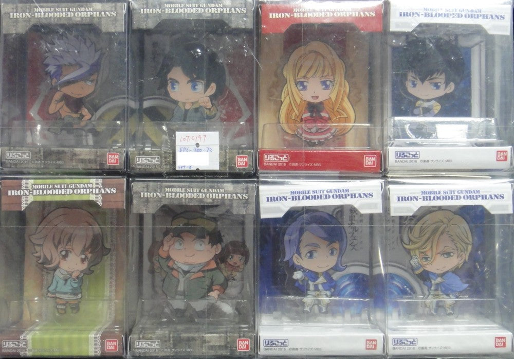 BANDAI Mobile Suit Gundam Iron-Blooded Orphans Pendant Box Egg BANDAI MOBILE SUIT GUNDAM IRON-BLOODED ORPHANS ORNAMENTS SET 05691