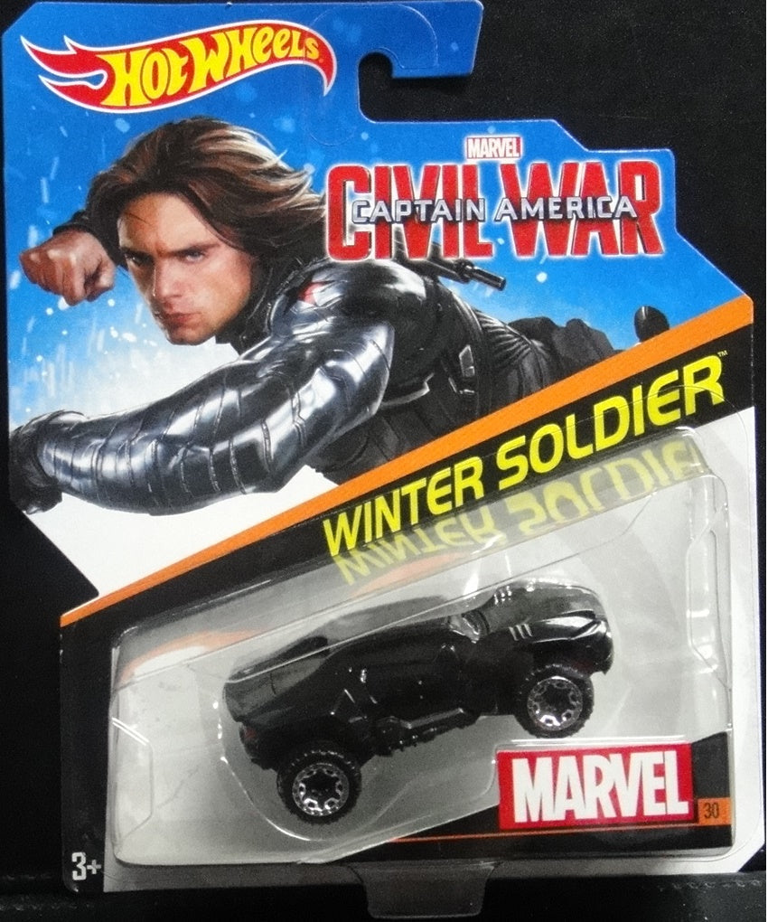 MATTEL HOT WHEELS MARVEL CAPTAIN AMERICA CIVIL WAR WINTER SOLDIER OFF-ROADER DJJ52