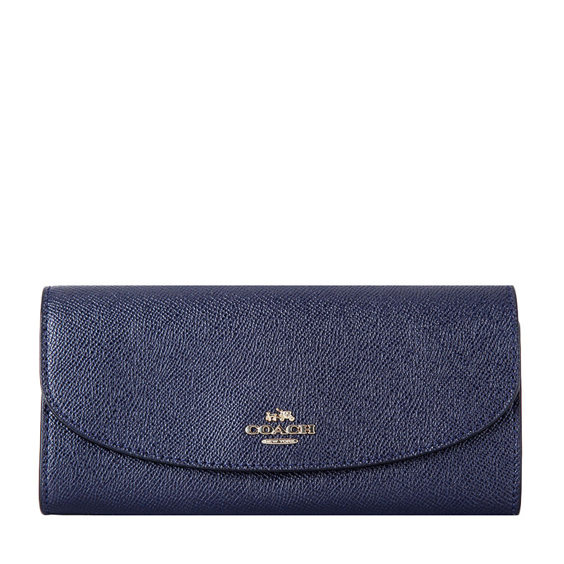 Coach Long Button Wallet F54009IMMID 674