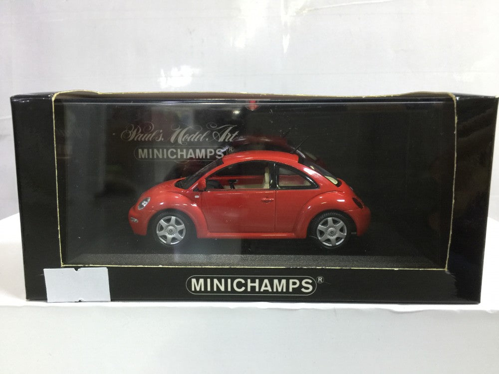MINICHAMPS 1/43 VW BEETLE RED