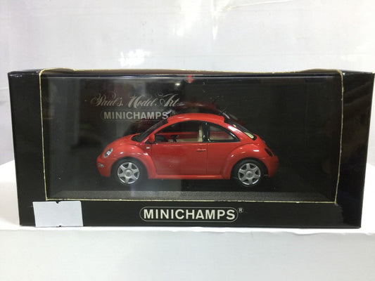 MINICHAMPS 1/43 VW BEETLE RED