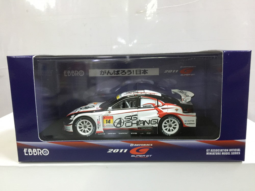 EBBRO 1/43 TOYOTA SG CHANGI IS350 SUPER GT300 2011 #14
