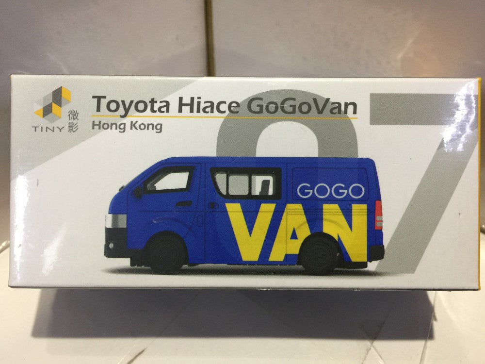TOYEAST TINY CITY 07 DIE-CAST MODEL CAR TOYOTA HIACE GOGOVAN ATC64364 13920