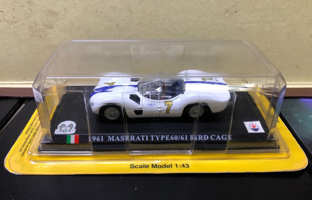 DELPRADO 1/43 MASERATI 1961 MASERATI TYPE 60/61 BIRD CAGE