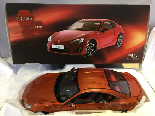 CENTURY DRAGON 1/18 TOYOTA GT86 ORANGE CDTO-1002