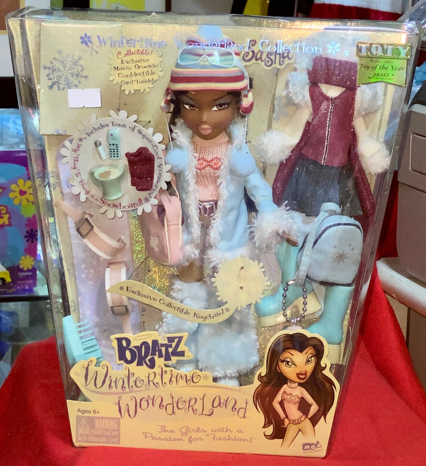 C1205 MGA 27758 BRATZ WINTERTIME WONDERLAND COLLECTION #SASHA DOLL TOY OF THE YEAR