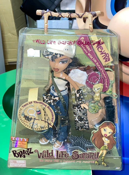 C1205 MGA 27346 BRATZ WILD LIFE SAFARI COLLECTION #NERVA DOLL TOY OF THE YEAR