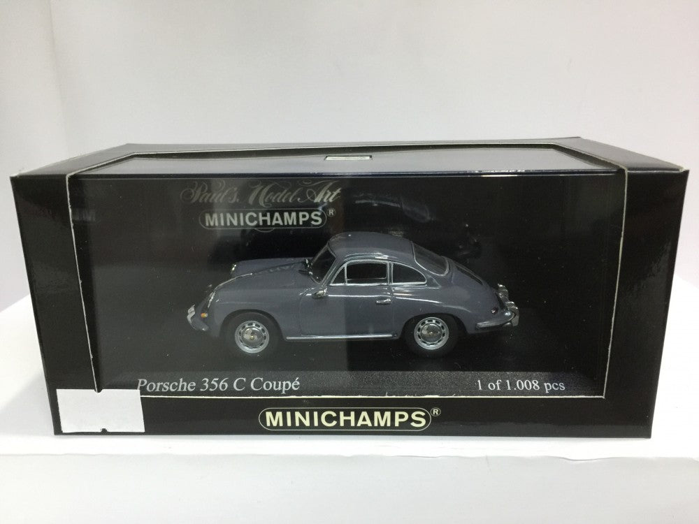 MINICHAMPS 1/43 PORSCHE 356 C COUPE GRAY