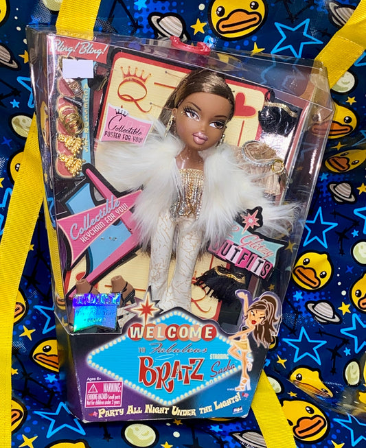 C1205 MGA 292098 WELCOME TO FABULOUS BRATZ STARRING # SASHA DOLL