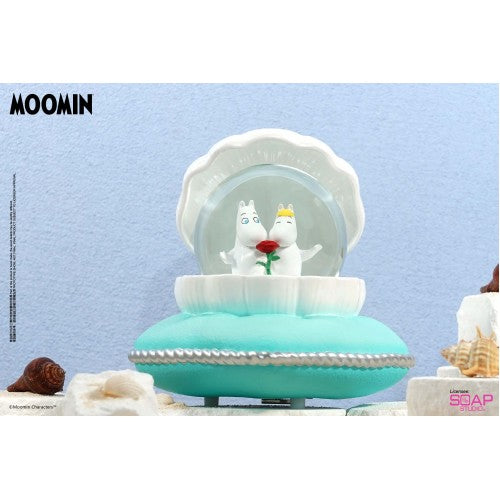 MOOMINS-SEET LOVERS SNOW GLOBE