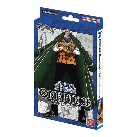 One Piece Card Game ST-03 "King Shichibukai" Japanese Version Starter Deck