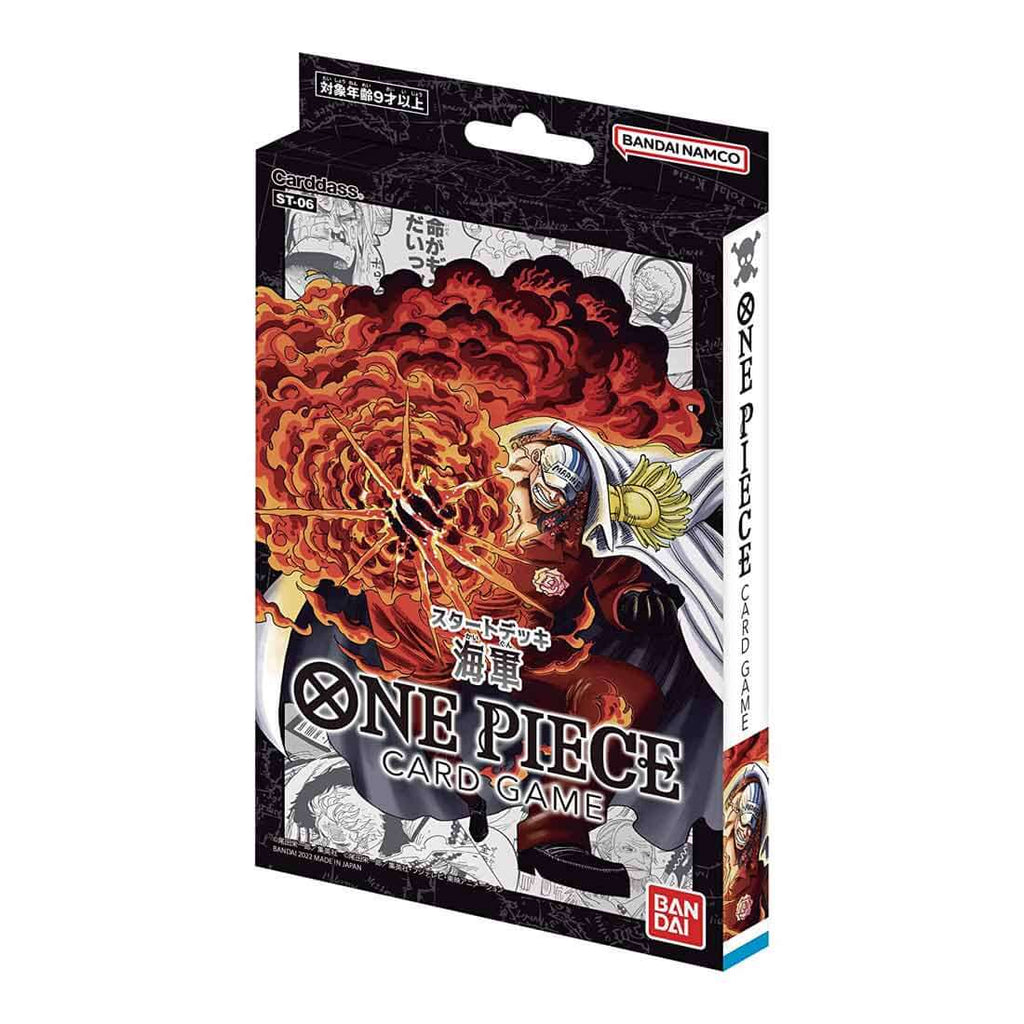 One Piece Card Game ST-06 "The Navy" Japanese Version Starter Deck