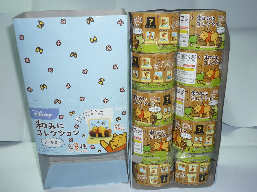 RUNAT Disney Winnie the Pooh Japanese style figures  DISNEY WINNIE THE POOH COLLECTION 06829