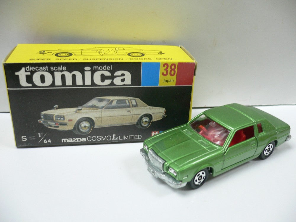 VINTAGE TOMICA 38 - MAZDA COSMO L LIMITED MADE IN JAPAN