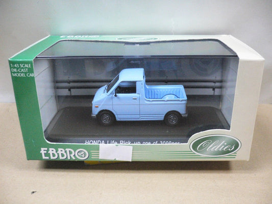 EBBRO 1/43 HONDA LIFE PICK UP BLUE
