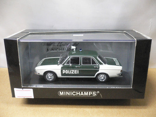 MINICHAMPS 1/43 AUDI 100 POLICE