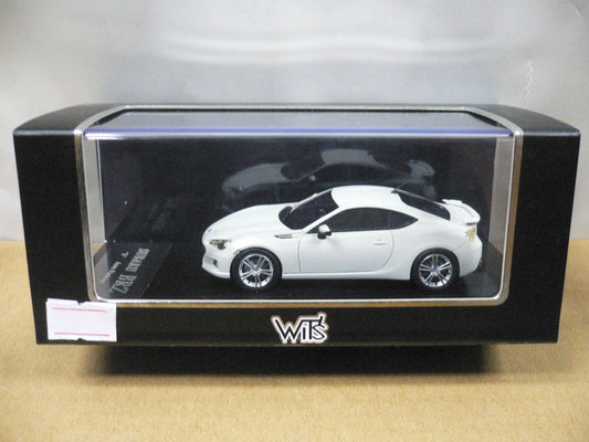 WIT'S 1/43 SUBARU BRZ "S" AERO PACKAGE CSU432 SATIN WHITE PEARL