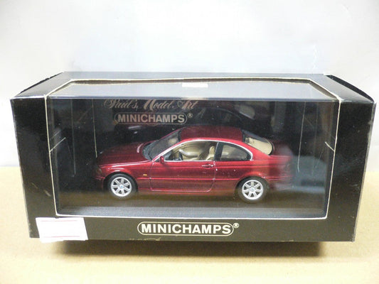 MINICHAMPS 1/43 BMW 318Ci 1999 SIENNA RED