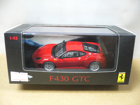 HOTWHEELS 1/43 FERRARI F430 GTC RED