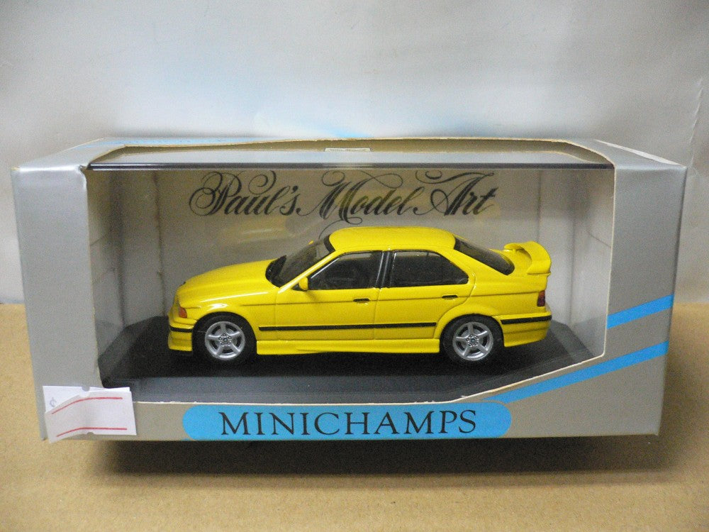 MINICHAMPS 1/43 BMW 318is 1994 YELLOW