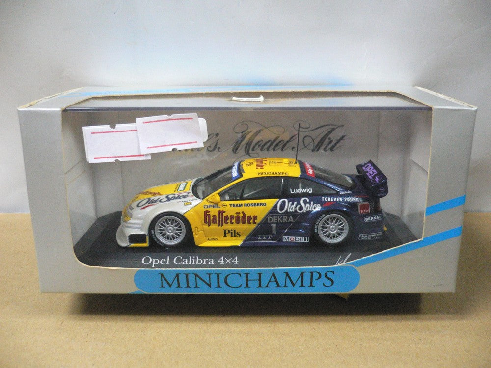 MINICHAMPS 1/43 OPEL CALIBRA DTM TEAM ROSBERG PRESENTATION 1995 K.LUDWIG
