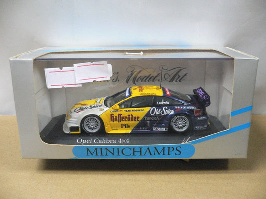 MINICHAMPS 1/43 OPEL CALIBRA DTM TEAM ROSBERG PRESENTATION 1995 K.LUDWIG