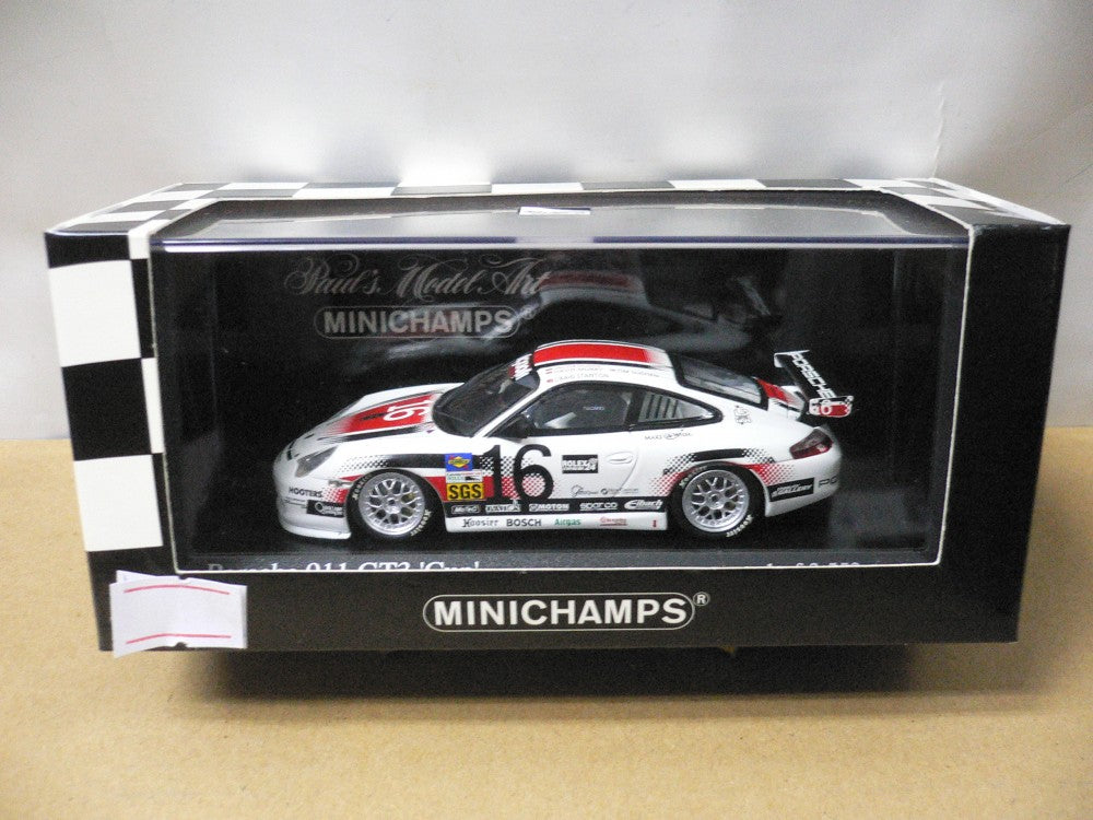 MINICHAMPS 1/43 PORSCHE 911 GT3 24h DAYTONA 2004 MURRY STANTON SUGDEN DODGE #16