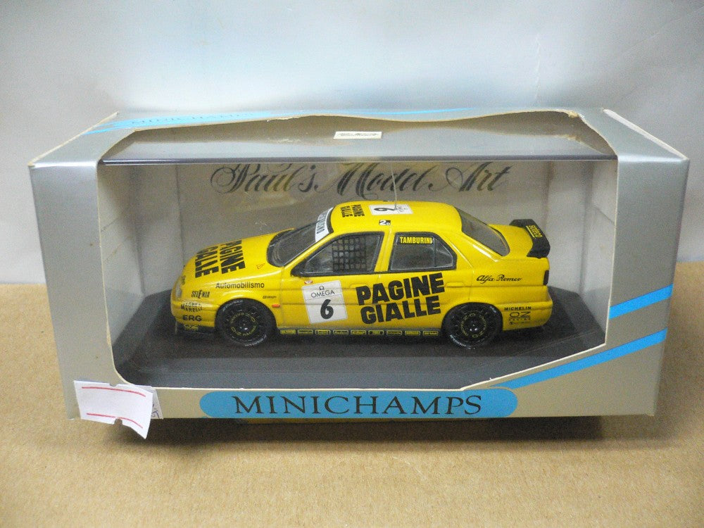 MINICHAMPS 1/43 ALFA ROMEO 1994 CLASS 2 ITALY A.TAMBURINI #6