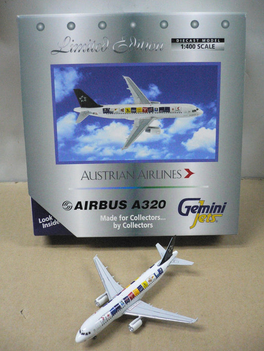 GEMINI JETS 1/400 AUSTRIAN AIRLINES AIRBUS A320 OE-LBR